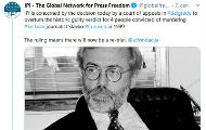 Convictions overturned and retrial ordered for murder of Serbian journalist Ćuruvija Convictions overturned and retrial ordered for murder of Serbian journalist Ćuruvija